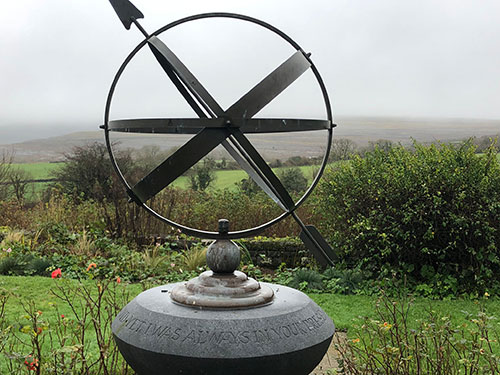 Time ring at gregans-castle Hotel,Ballyvaughan